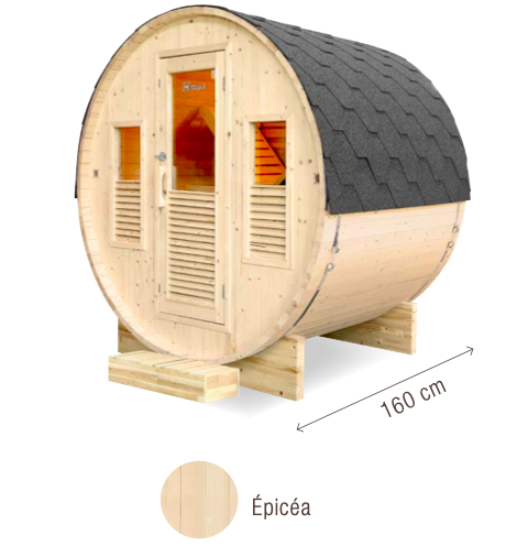 Sauna Extérieur Gaïa Bella