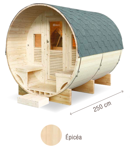 Sauna Extérieur Gaïa Luna