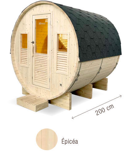 Sauna Extérieur Gaïa Omega