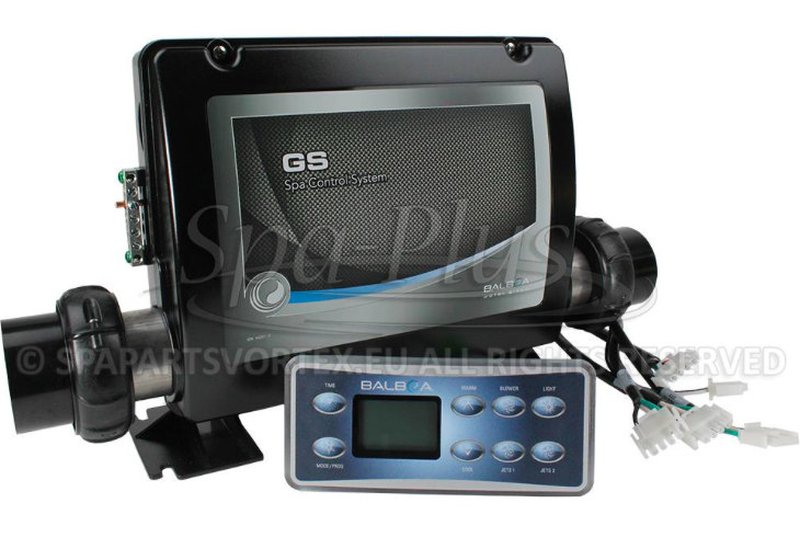 Balboa GS520DZ avec pavé tactile ordinaire. 2 pompes à air (Pack 4.4)
