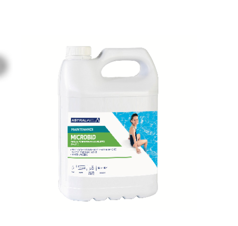 Anti-algues oxygène actif 1L Microbid entretien piscine