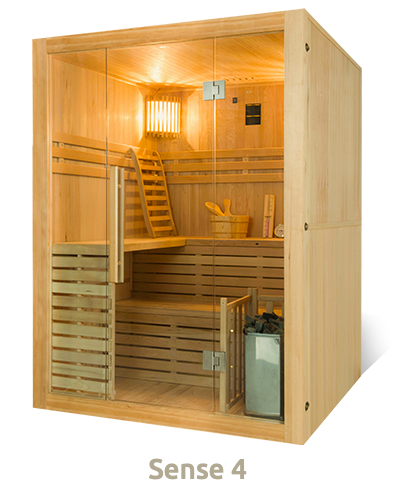 Sauna panoramique Sense 4 personnes
