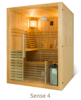 Sauna panoramique Sense 4 personnes