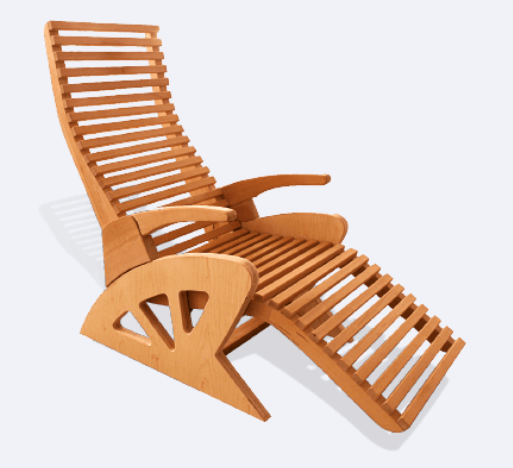 Fauteuil ergonomique de relaxation Sauna