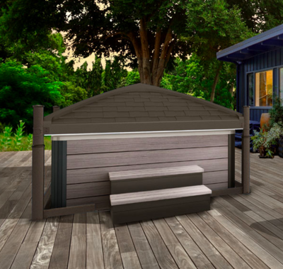 Couverture Thermique Spa Covana Oasis Moka