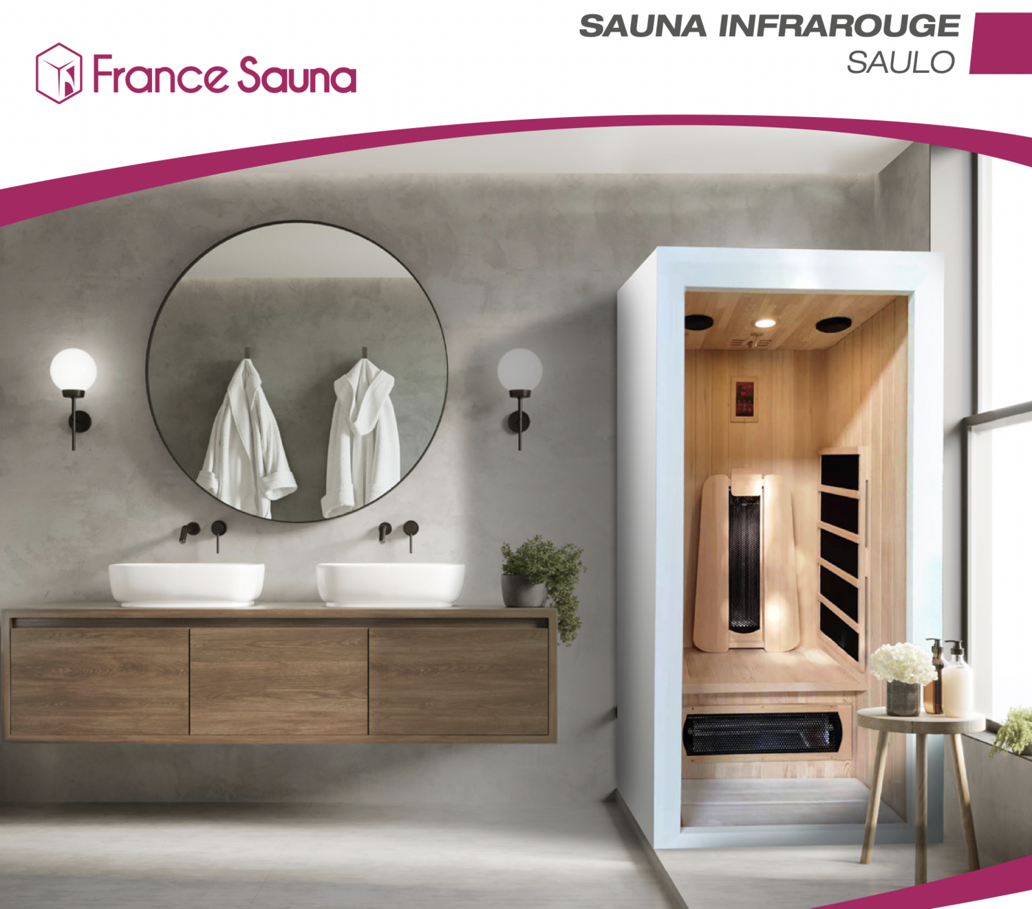 Sauna Saulo infrarouge