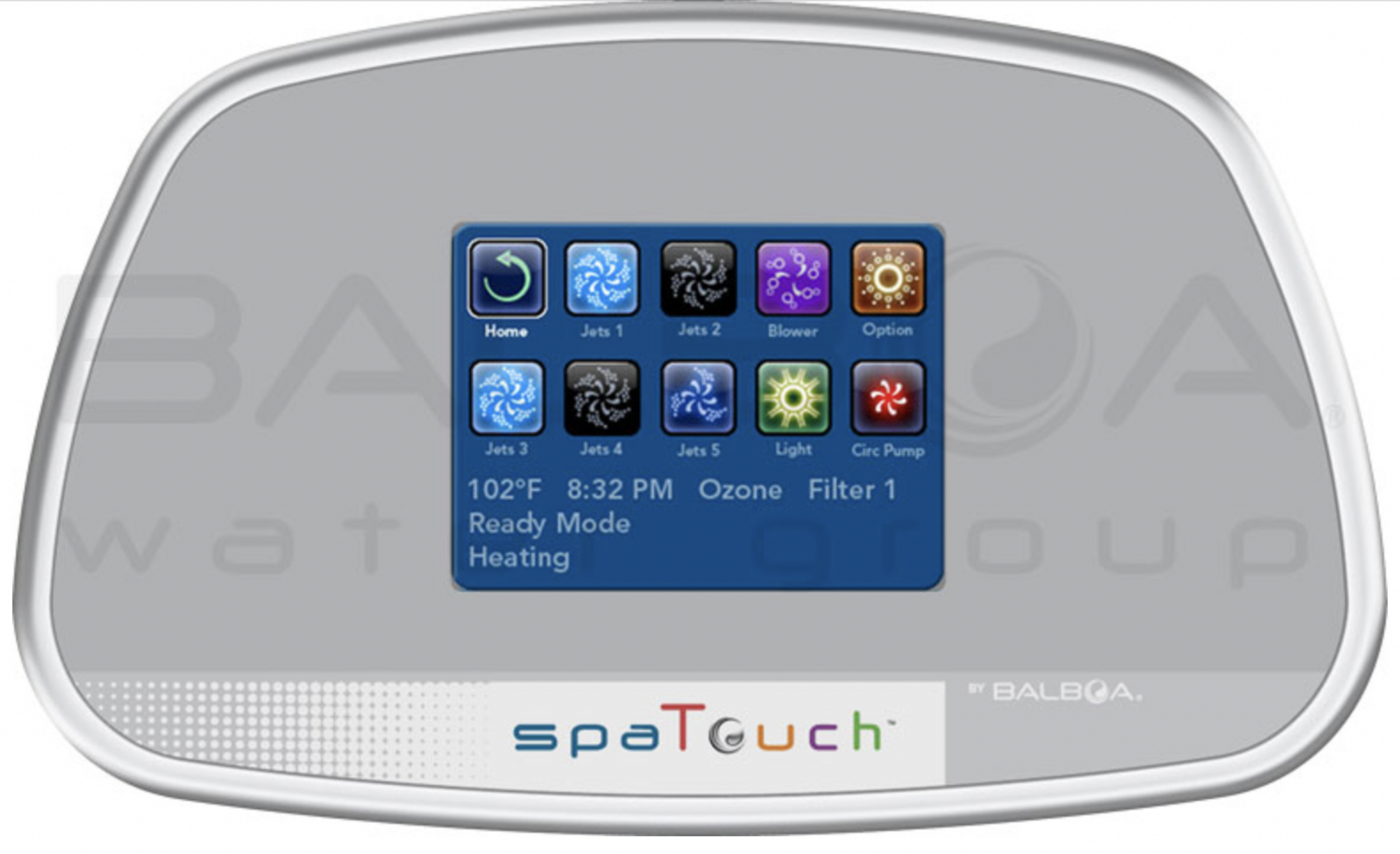 Panneau trapézoïdal Balboa Spa Touch 1 TS