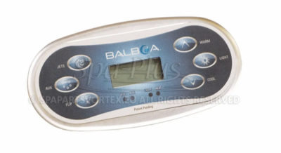 Balboa TP600 Contrôle du côté supérieur