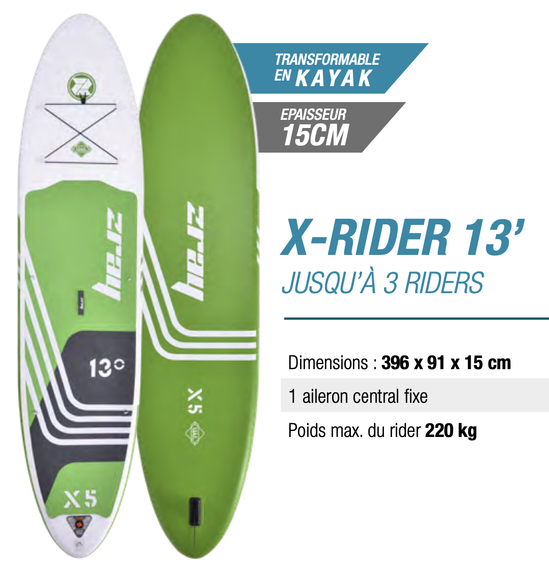 SUP Zray X-Rider XL Famille