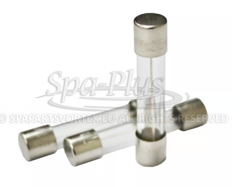 Fusible en verre 10A 31mm A/S