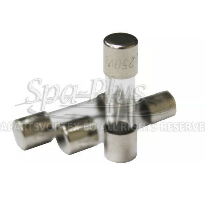 Fusible en verre 10A 20mm A/S