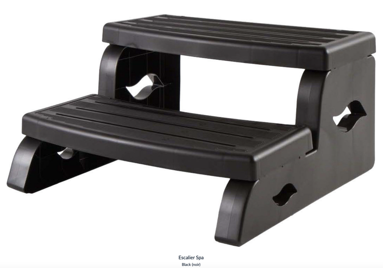 Escalier Spa, Couleurs au choix: Black (noir)