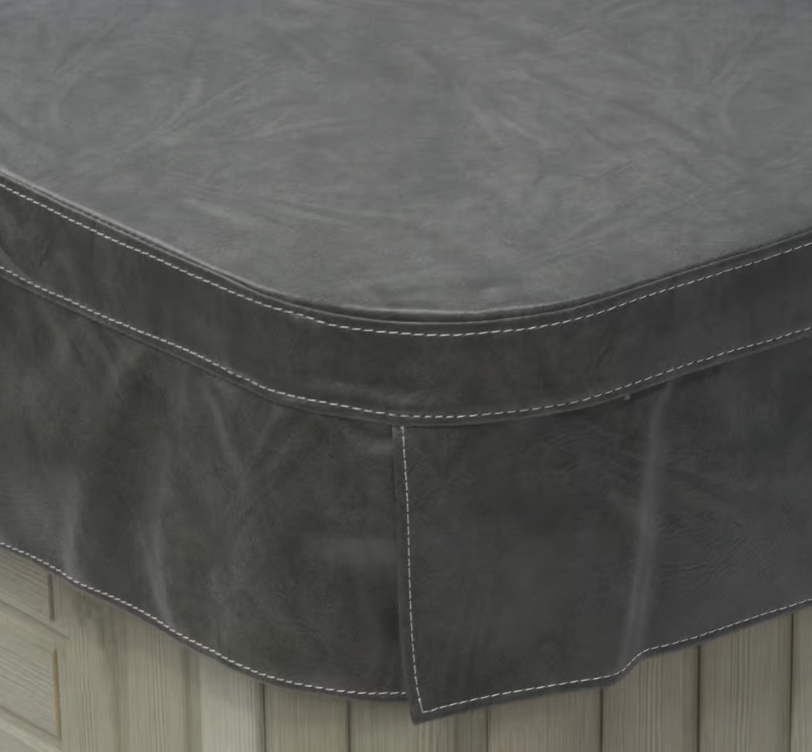 Couverture Spa Sundance modèle Marin 234cm x 193cm R23cm, Sundance couleur modèle Marin:: Charcoal Vinyle Art:SU-MA_DG