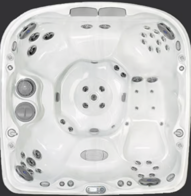Couverture Jacuzzi modèle J-480 Dimensions:237cm x 236cm Angle 53cm et 22cm