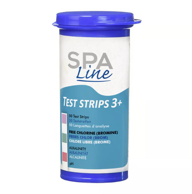 Test Strips 3+ pour votre Piscine et Jacuzzi