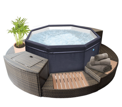 Spa Portable Octopus en Mousse isolantes 5 Mobilier inclus