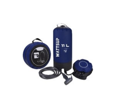 Douche solaire à pression 11L - Bleu