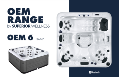 Spas Enjoy 6 /200cm x 200cm 6places 13Amp Plug &amp; Play