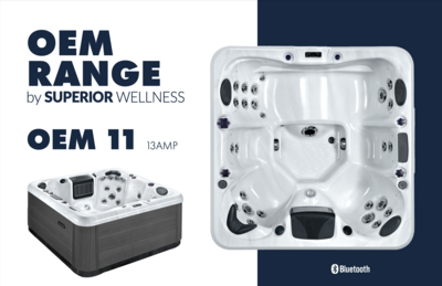 Spas Enjoy 11 /200cm x 200cm 5 places 13Amp Plug &amp; Play