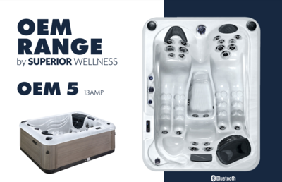 Spas Enjoy 5 /200cm x 160cm 3places 13Amp Plug &amp; Play