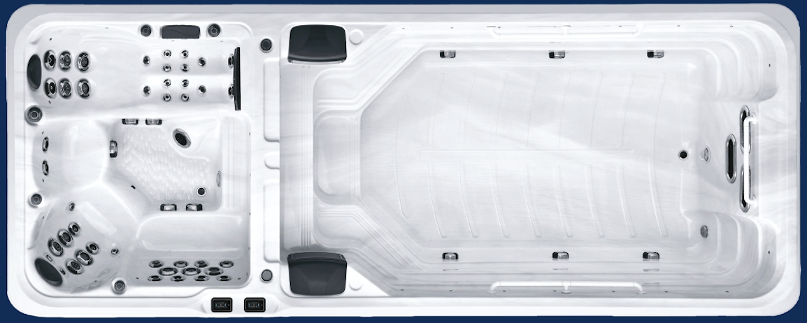 Enjoy Spas de Nage 590cm x 225cm x 150cm