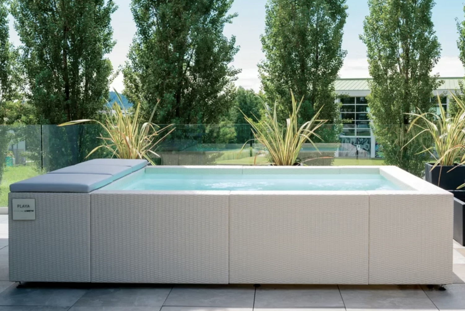Piscine PLAYA 3 Wellness avec massage d&#39;air 2.20m x 4.20m H.70cm