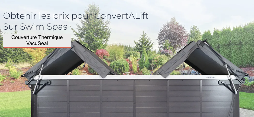 Couverture Automatique Lift Spas de Nage VacuSeal 5 Panneaux