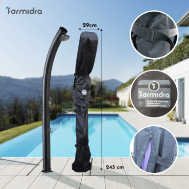 Housse d&#39;hivernage douche solaire