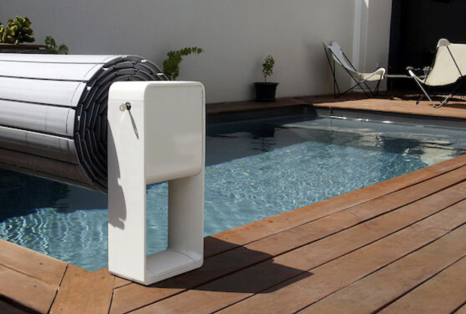 Octeo Couverture Piscine Lames Polycarbonate Max.5m x 10m