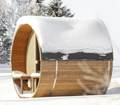 Sauna Extérieur Cube ou Baril