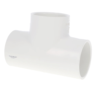 Té en PVC de 1,5 pouce