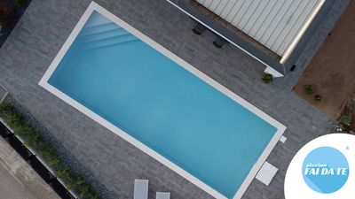Piscine en Kit Aqua Swiss Infinity 4m x 8m Profondeur 1.20 mètre