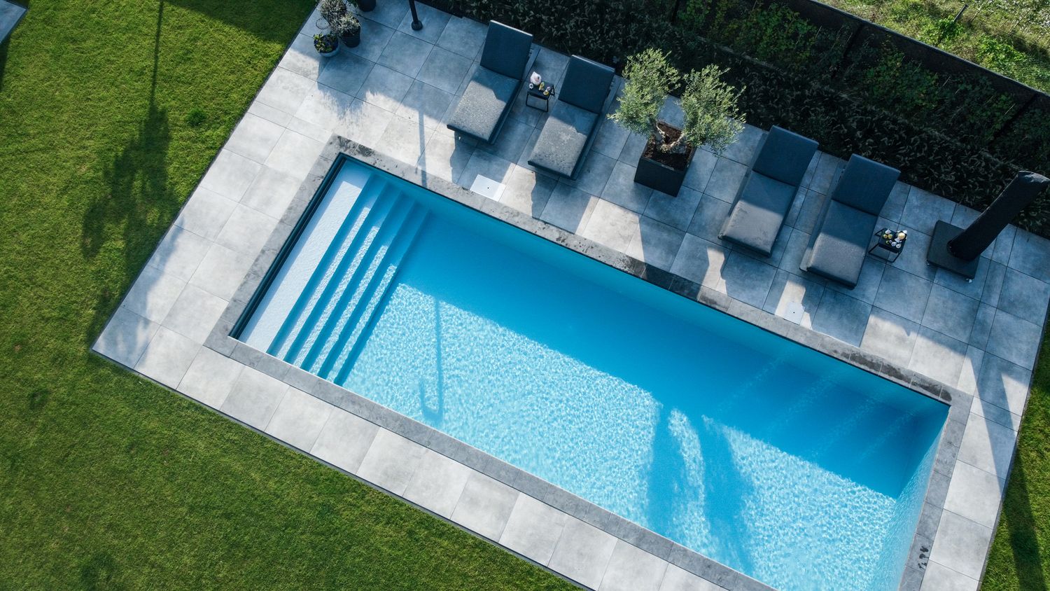 Piscine Skimmer 10m x 3,75m x 1,5 Bluefino