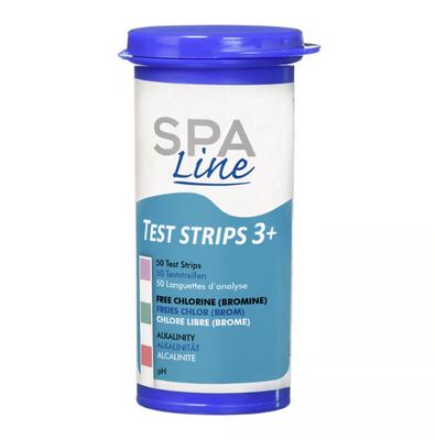 Test Strips 3+ pour votre Piscine et Jacuzzi Test Strips 3+ pour votre Piscine et Jacuzzi