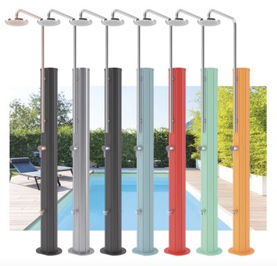 Douche solaire avec reservoir 30 lt.