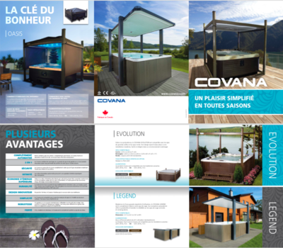 Spa Couverture motorisée Covana