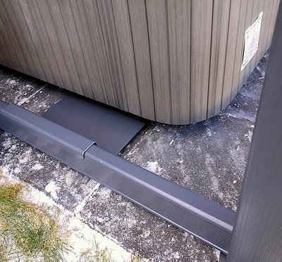Plaque de montage Set de 4 Pièces pour la Couverture Thermique Oasis