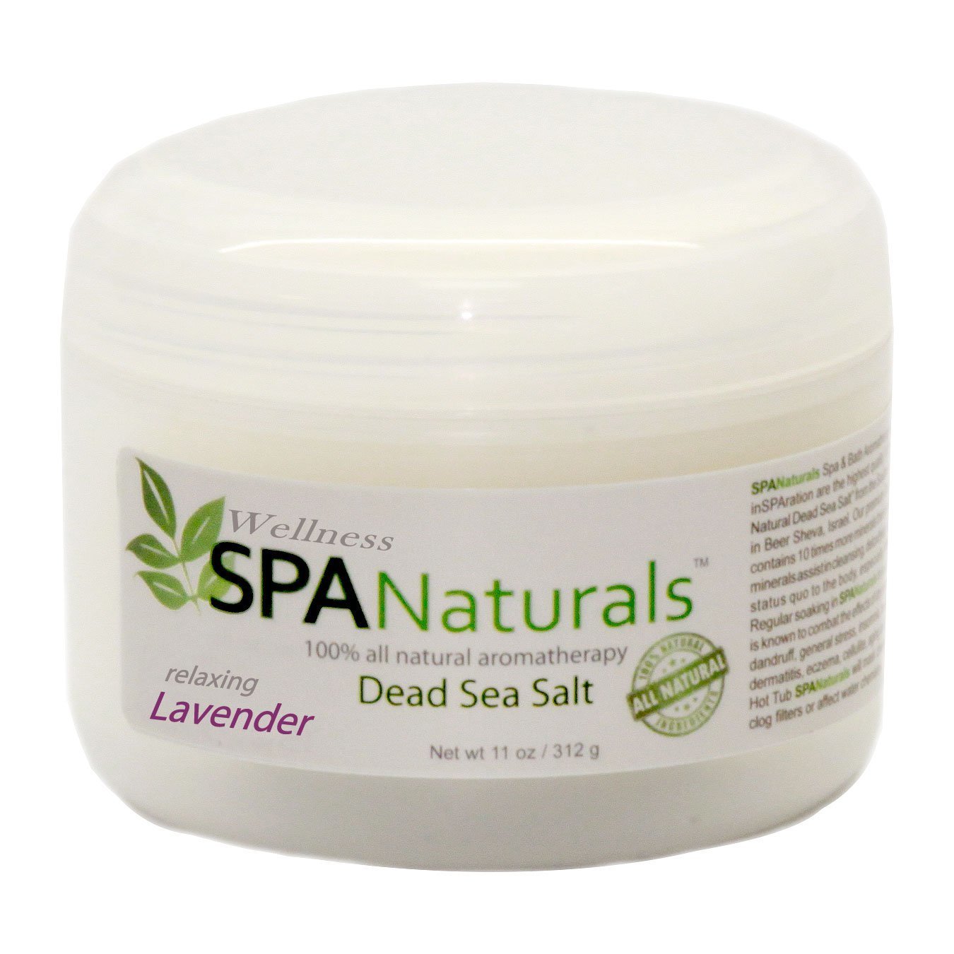 Sels Naturels de la mer morte - Lavande Aromathérapie 