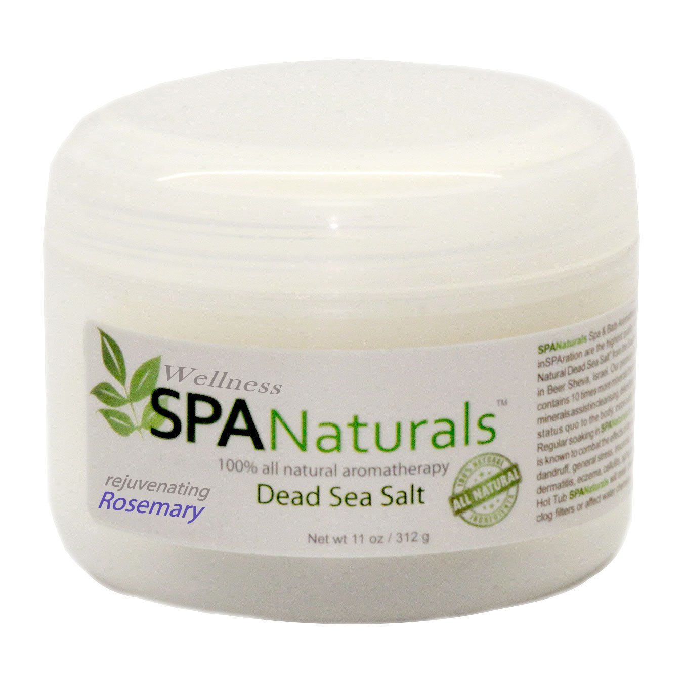 Sels Naturels de la mer morte - Rosemary Aromathérapie 