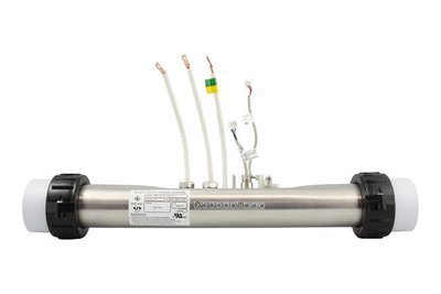 Chauffage Spa HEAT.WAV IN.YE-4.0KW-240V-2&#39; WITH IN.FLO &amp; TEMP. PROBES