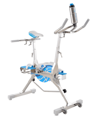 Aquabike Falcon - Accessoires inclus (selle confort / barre de training / gourde)