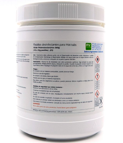 Granulé de chlore 250g Aqua Kristal