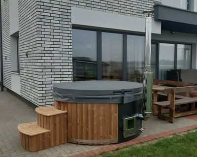 Jacuzzi rond 200/225cm chauffage intégré