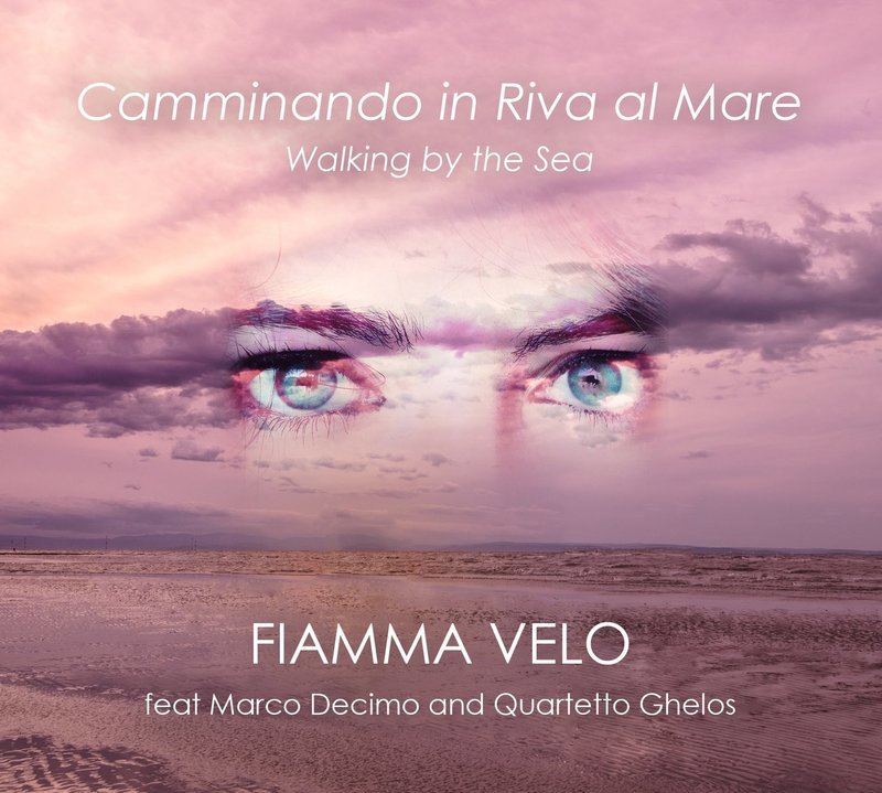 &quot;Camminando in Riva al Mare&quot; - Fiamma Velo - copia fisica autografata