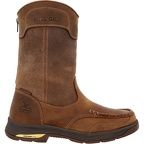Men's Georgia Boot Athens SuperLyte Alloy Toe Waterproof Wellington Pull-On GB00550