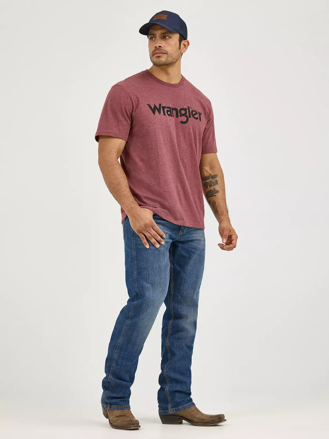 Men's Wrangler Retro® Slim Fit Straight Leg Jean  WLT88CW