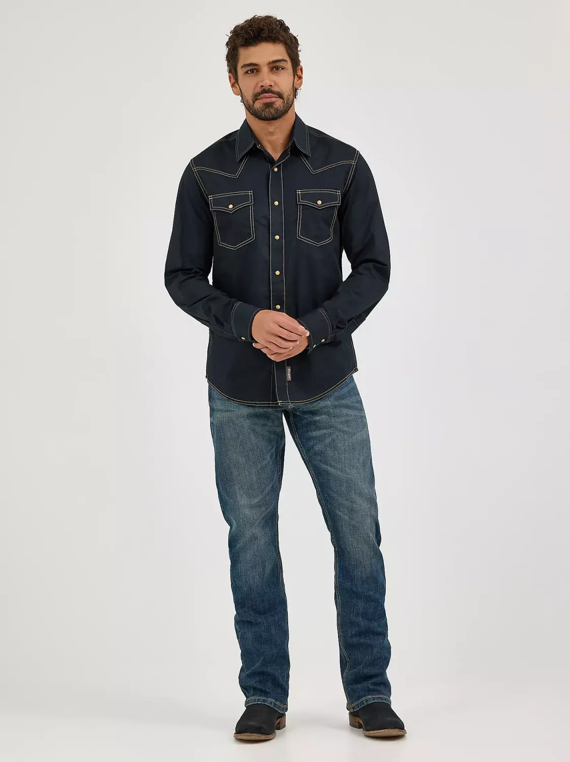 Men's Wrangler Retro® Slim Fit Bootcut Jean WLT77LY