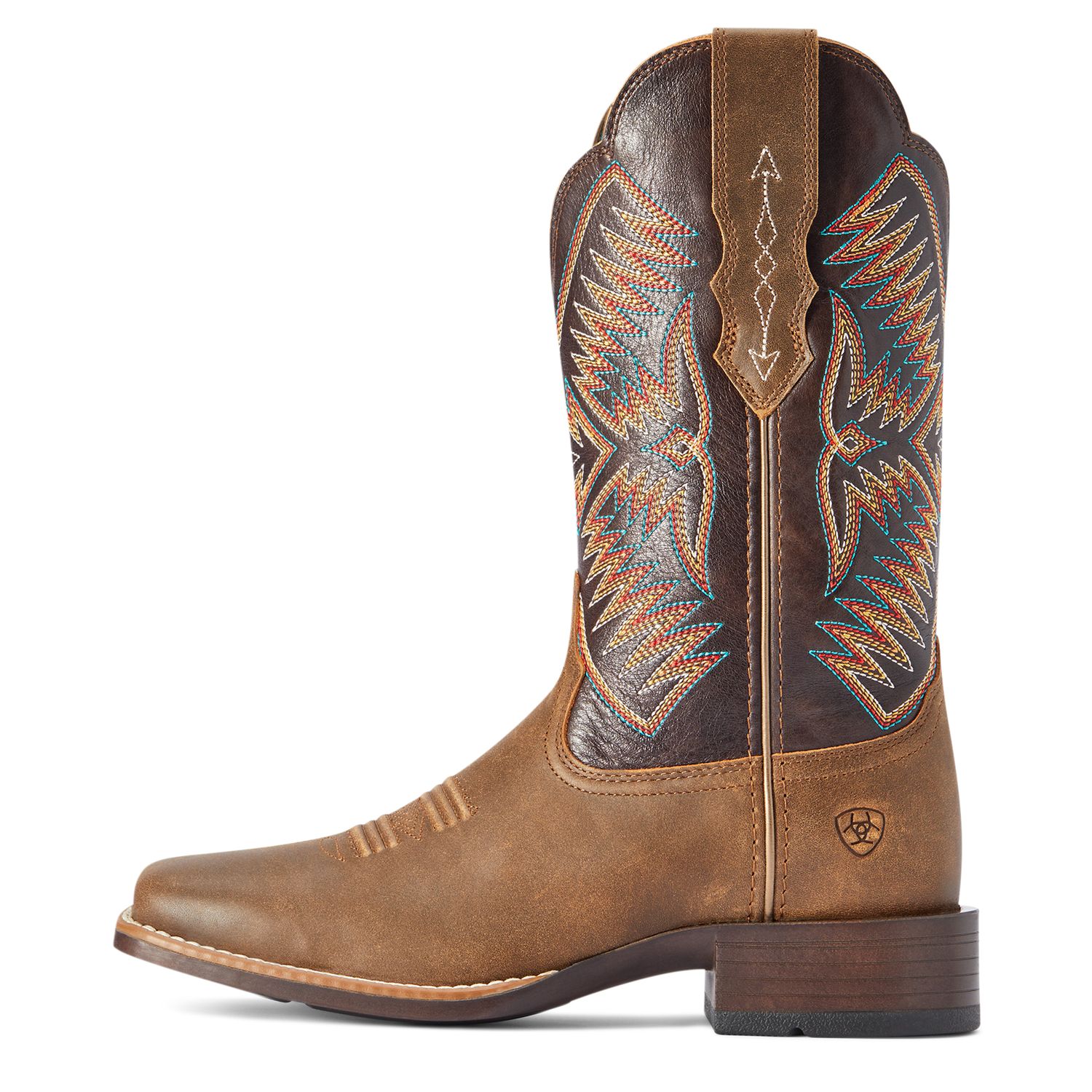 Women's Odessa StretchFit Western Boot, Fateful Brown 10042386