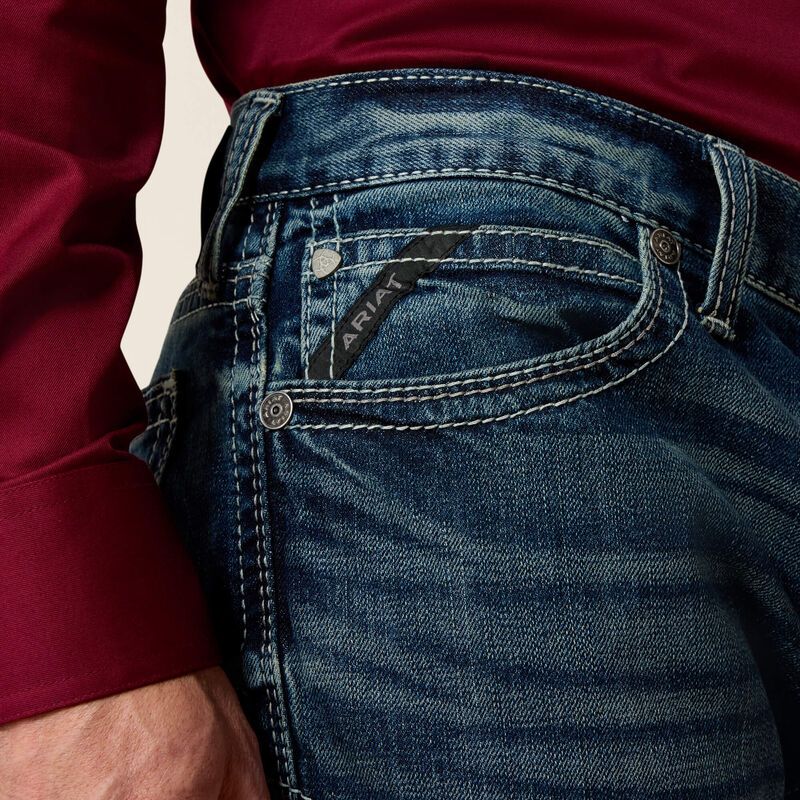 Men's Ariat M7 Rocker Stretch Coltrane Stackable Straight Leg Jean 10027748