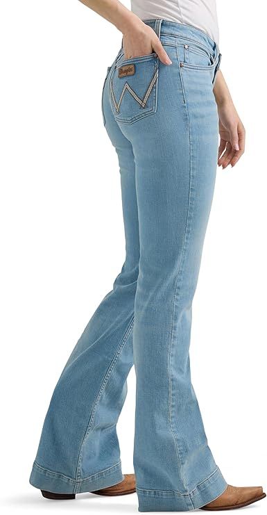 Women's Wrangler Retro® Mae Trouser Jean - Mid Rise 112359375